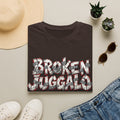 Broken Juggalo Graphic T-Shirt — Distressed Faded Typeface Tee