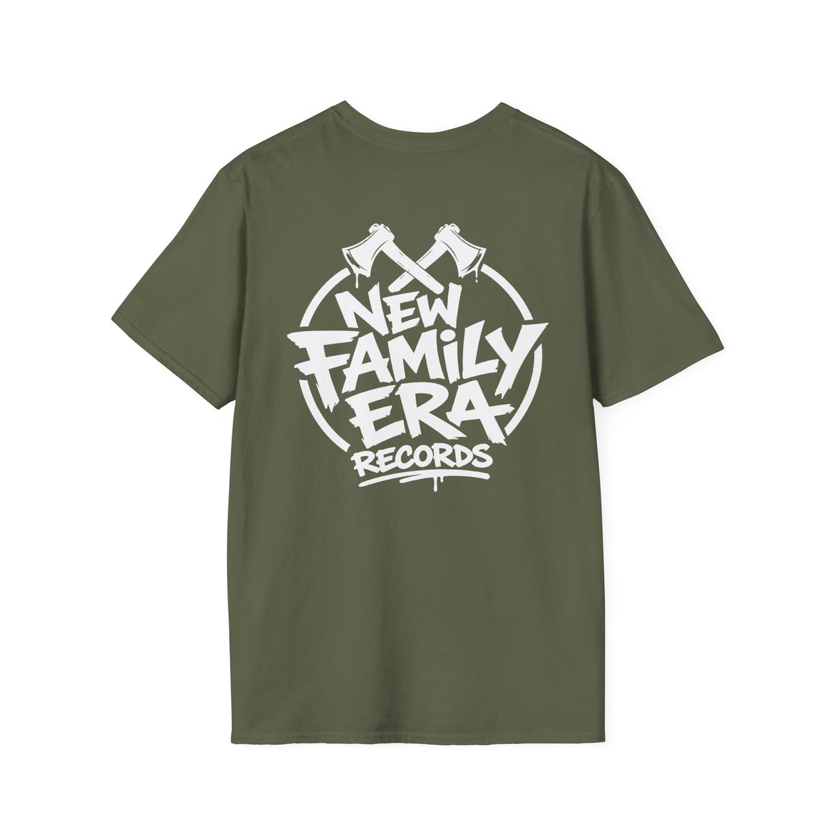 Broken Juggalo Graphic T-Shirt — Distressed Faded Typeface Tee