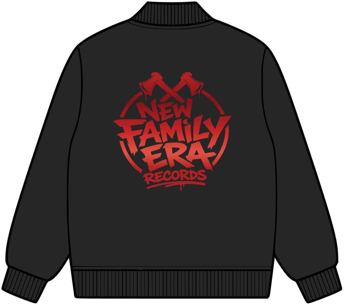 Sad Klownz Black College Bomber Jacket – Varsity Graphic Logo Jacket