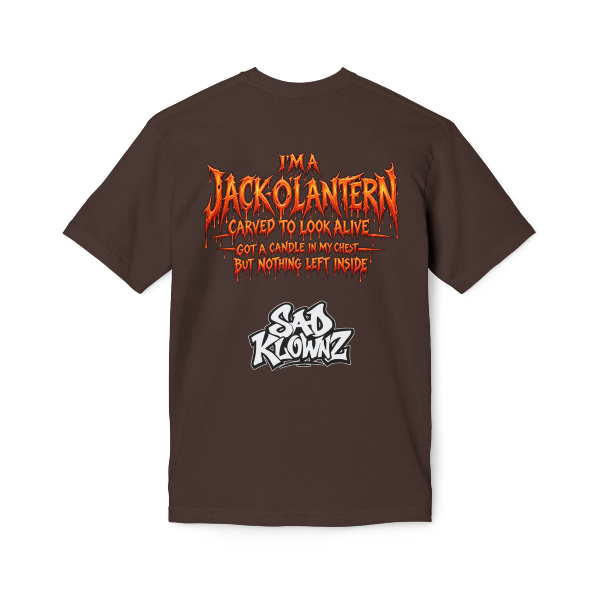SAD KLOWNZ - Jack O'Lantern Halloween T-Shirt
