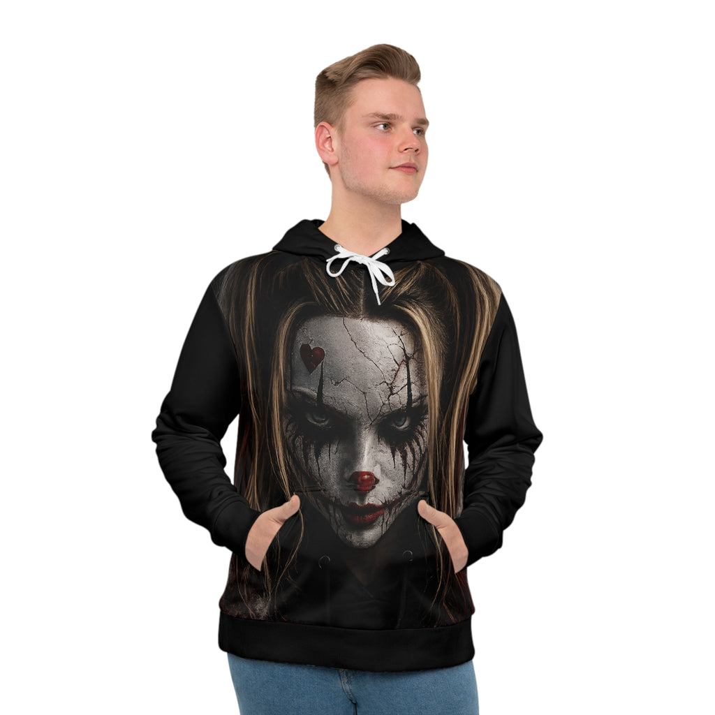 Vylentyne Face Hoodie — SAD KLOWNZ Men's Pullover