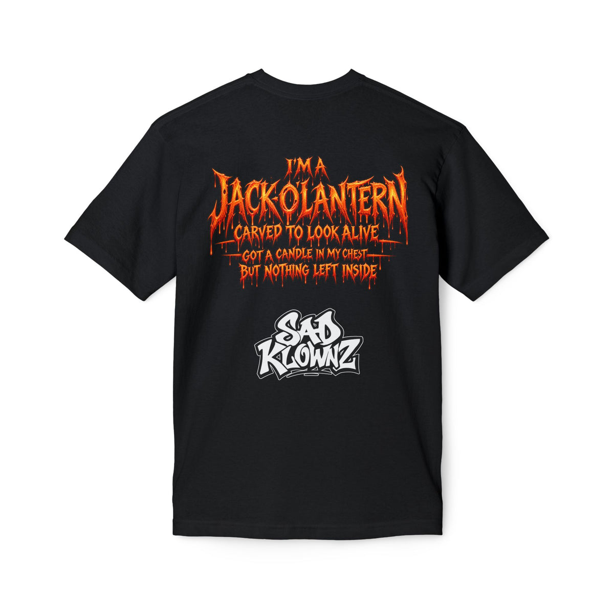 SAD KLOWNZ - Jack O'Lantern Halloween T-Shirt