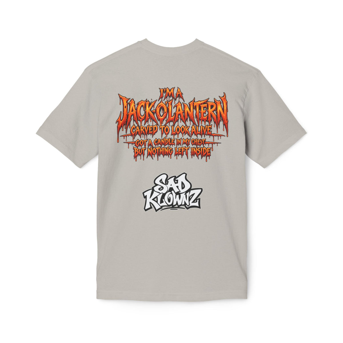 SAD KLOWNZ - Jack O'Lantern Halloween T-Shirt