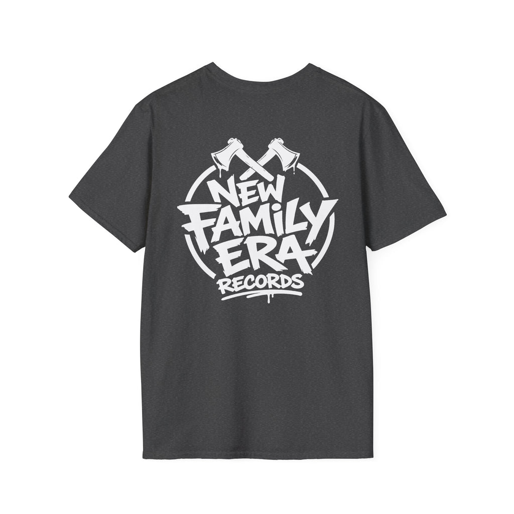 Broken Juggalo Graphic T-Shirt — Distressed Faded Typeface Tee