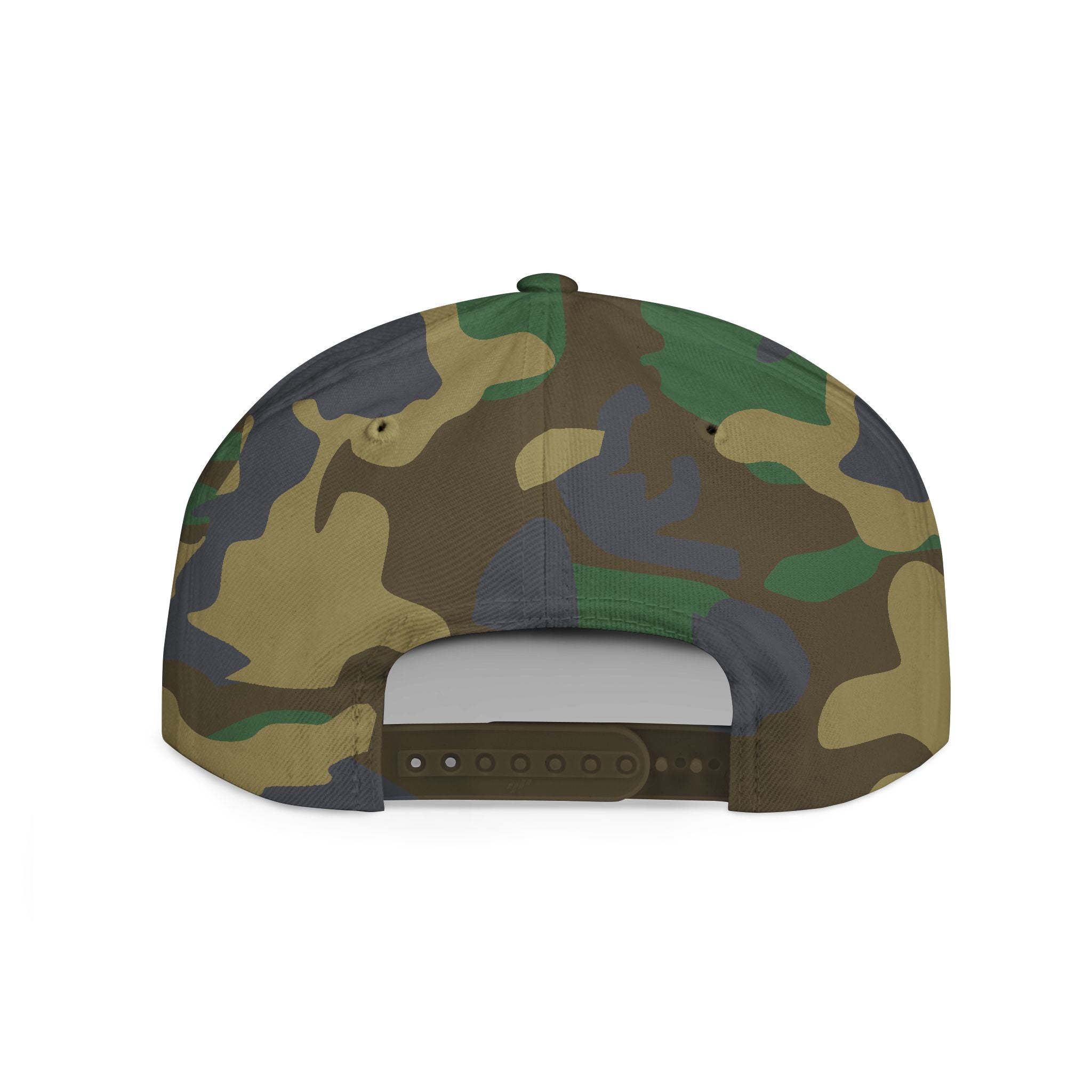 Flat Bill Snapback Cap — Bold "Sad Klownz" Graffiti Logo