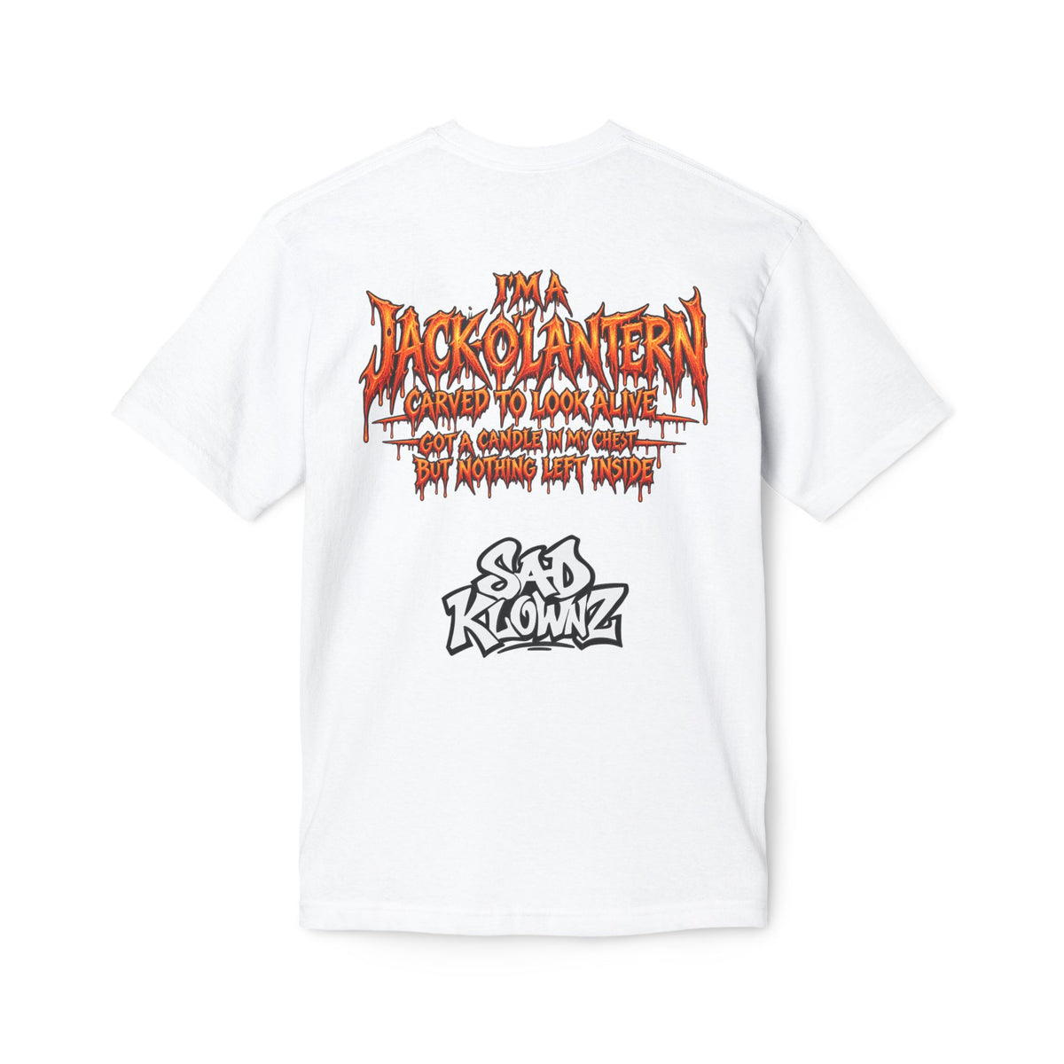 SAD KLOWNZ - Jack O'Lantern Halloween T-Shirt