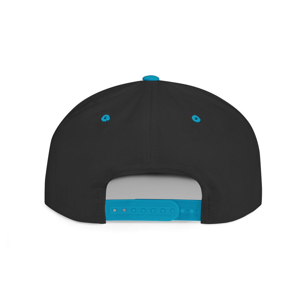 Flat Bill Snapback Cap — Bold "Sad Klownz" Graffiti Logo